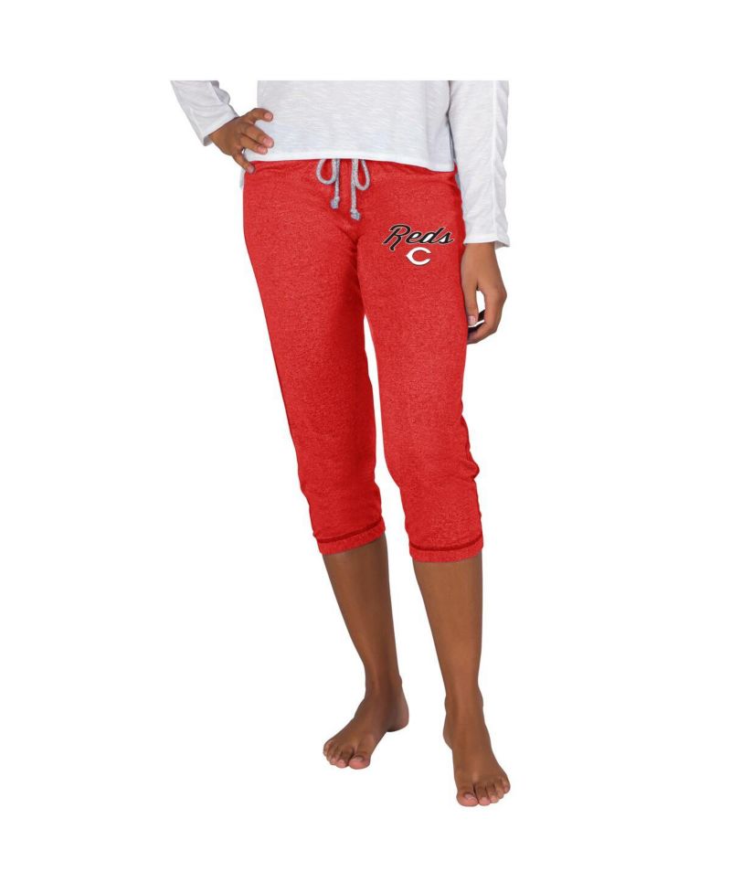 Women's Red Cincinnati Reds Quest Knit Capri Pants