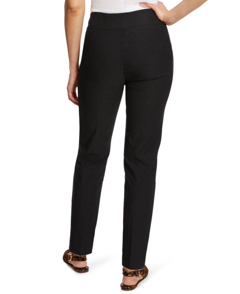 Women's Tummy-Control Pull-On Slim Trousers, in Regular, Short & Long