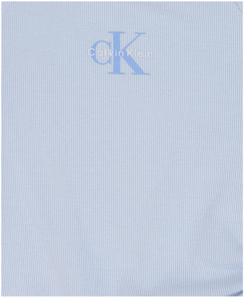 Girls' 7-16 CK Side Ruched Round Neck T-Shirt