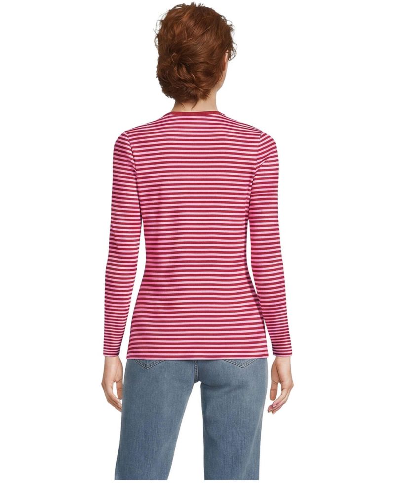 Women's Long Sleeve Micro Rib T-Shirt