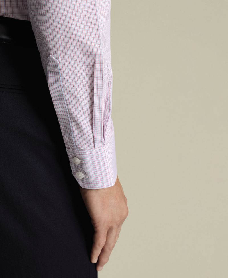 Men's Non-Iron Check Dress Shirt