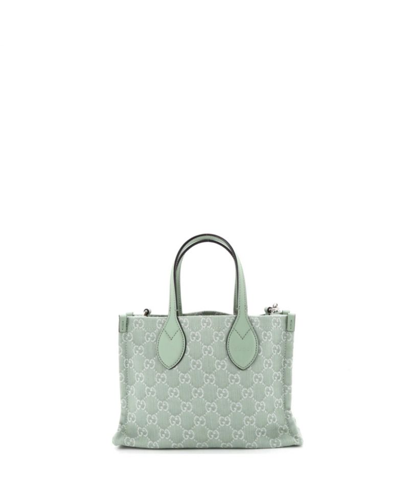 Medium Ophidia Shopper Tote GG Denim