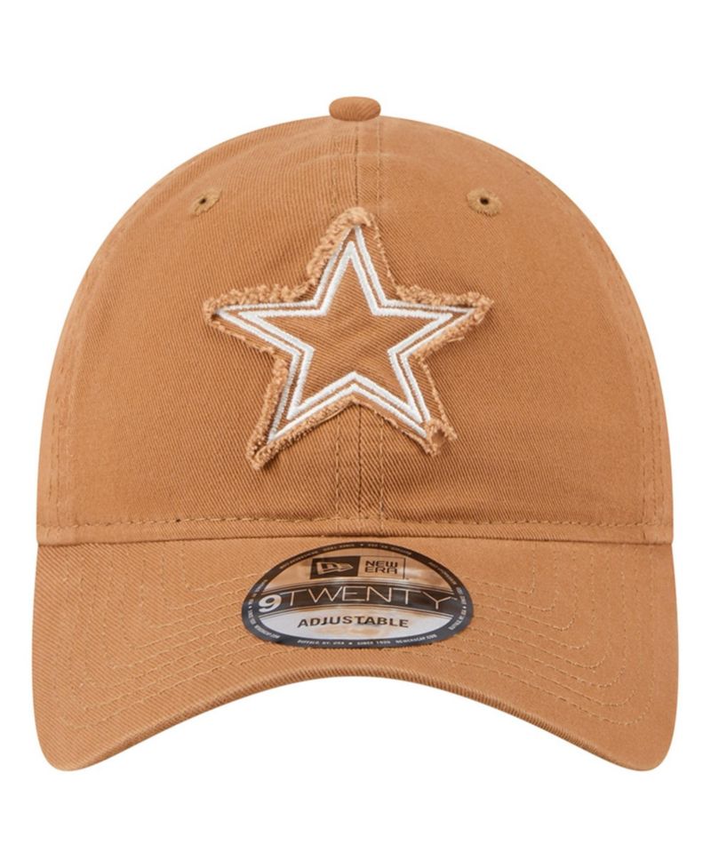 Men's Brown Dallas Cowboys Stamp 9TWENTY Adjustable Hat