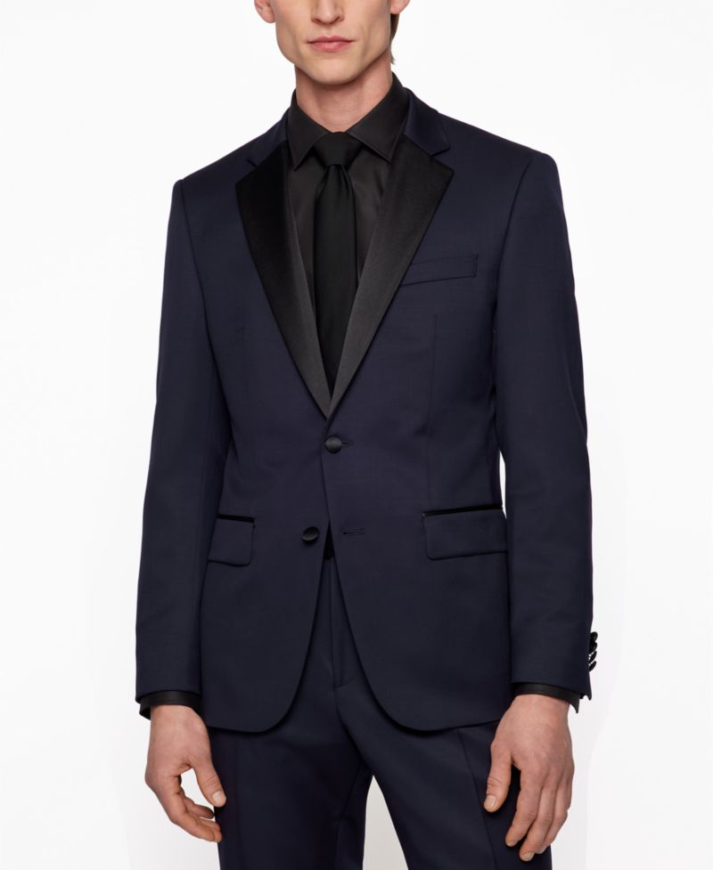 Men's Slim-Fit Tuxedo Jacket