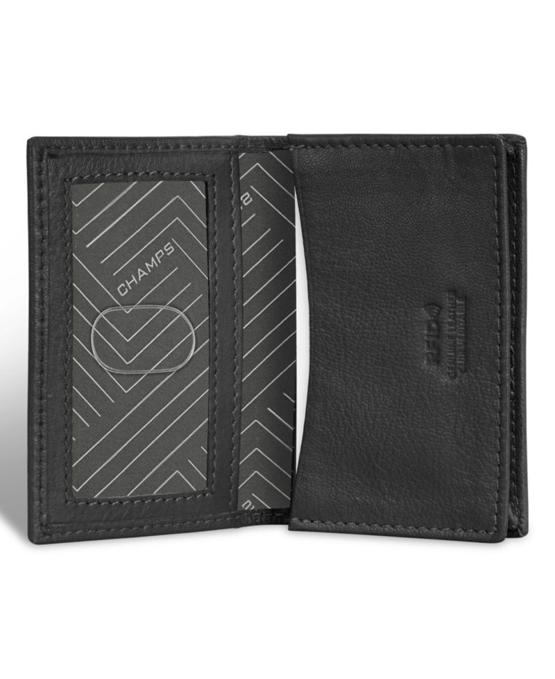 Men's Onyx Collection Leather Card Case