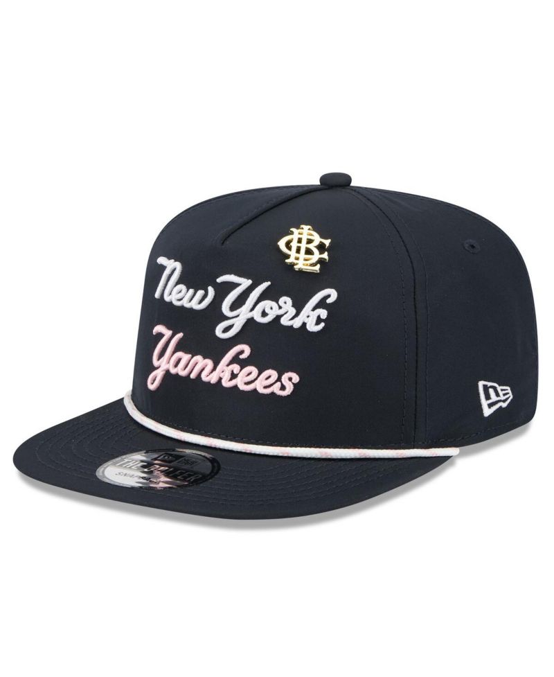 Men's Navy New York Yankees 2025 Big League Chew Golfer Snapback Hat