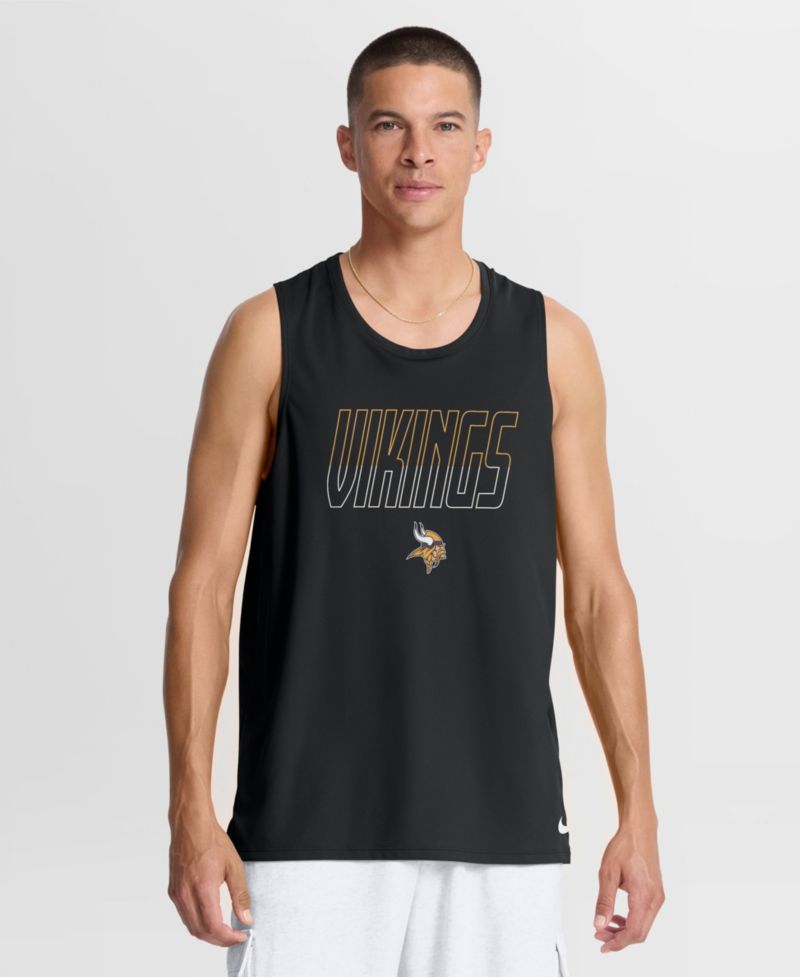 Men's Minnesota Vikings Kickoff Miler Dri-FIT Graphic Tank Top