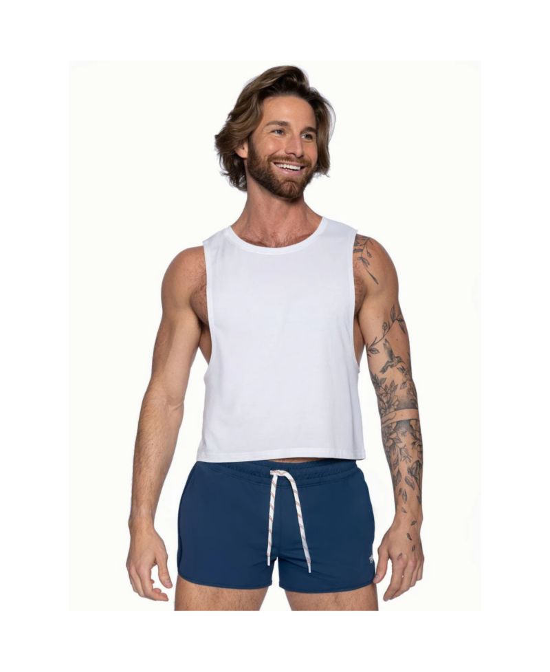 Men's Crop Pride Tank