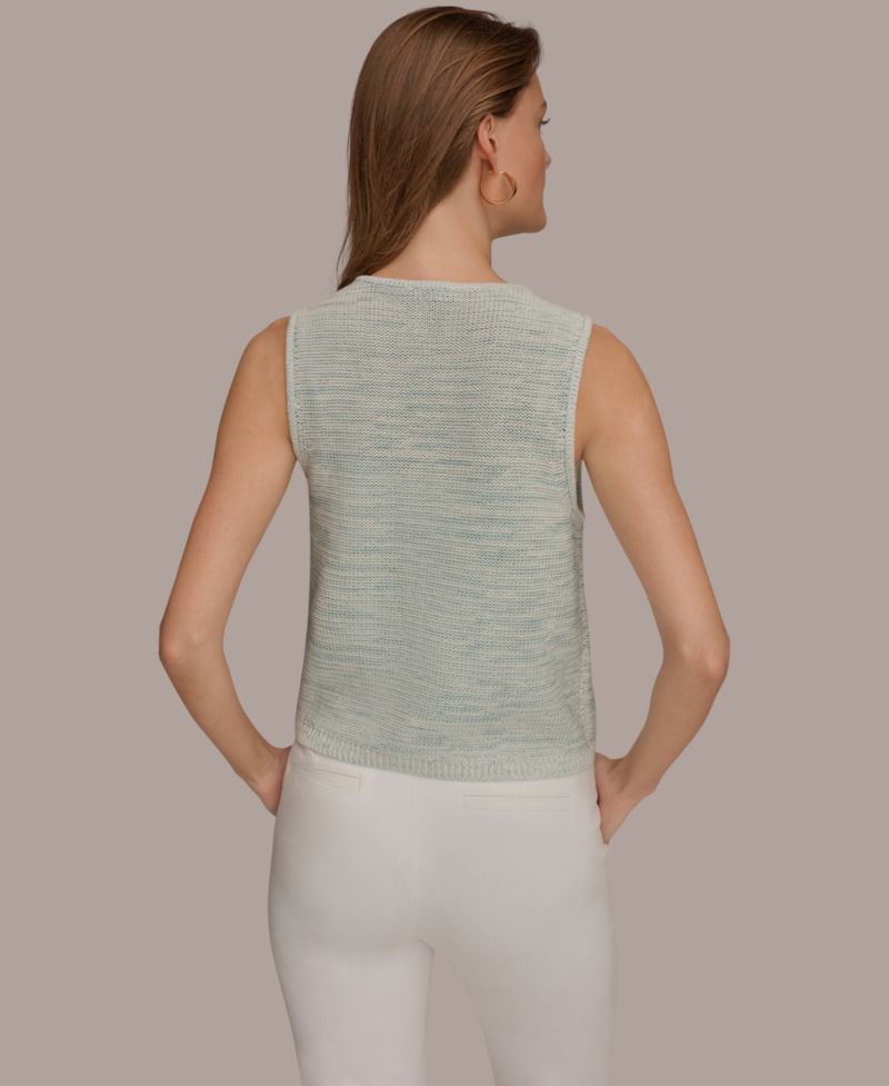 Women's V-Neck Tie-Front Detail Cardigan