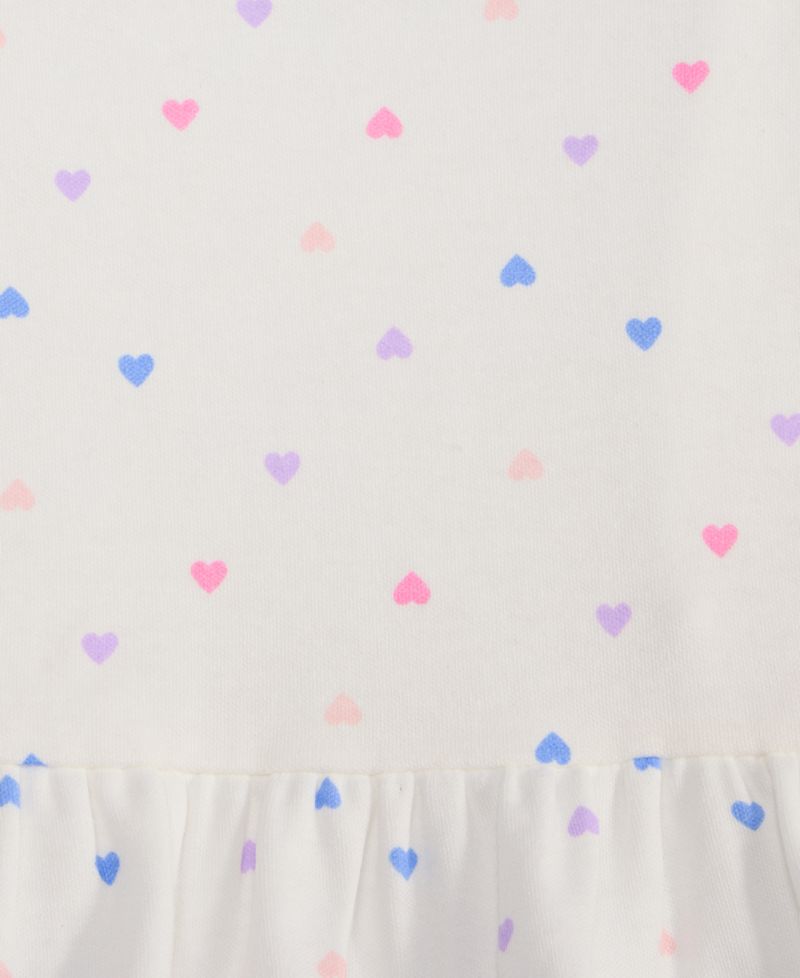 Baby Girls' 3M-24M Mix and Match Heart-Print Peplum T-Shirt