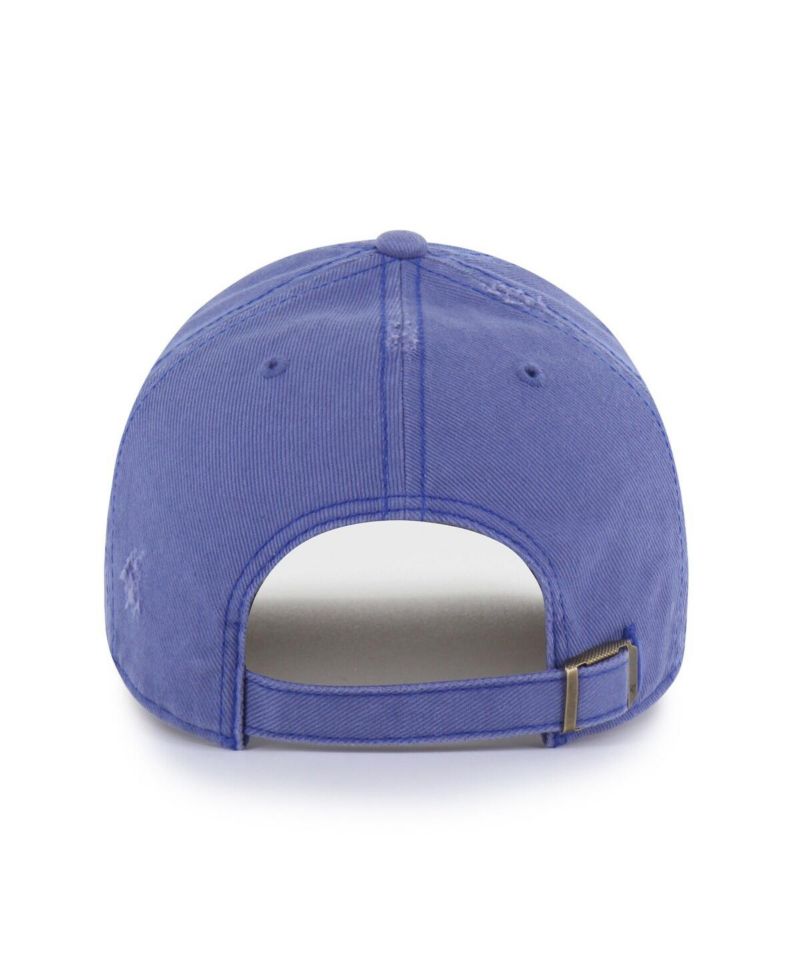 Men's Blue Washington Capitals Weathered Clean Up Adjustable Hat