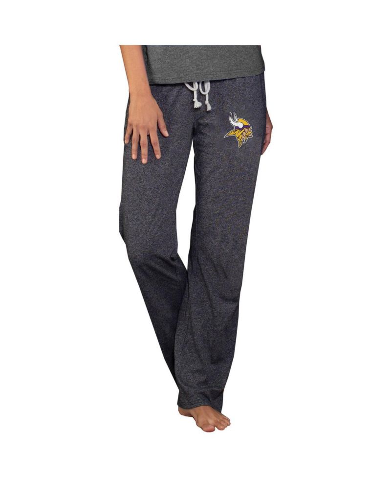 Women's Charcoal Minnesota Vikings Quest Knit Lightweight Lounge Pants