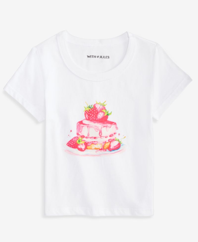 Big Girls Strawberry Shortcake Graphic Cotton T-Shirt