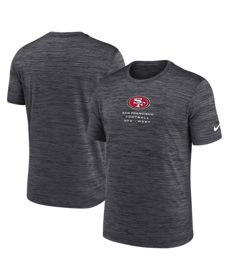 Men's San Francisco 49ers Velocity Ball Carrier Cross-Dyed T-Shirt