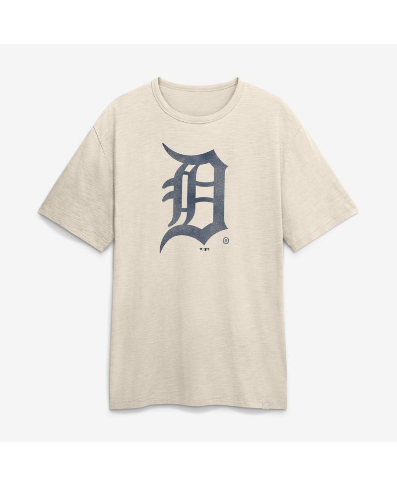 Men's Cream Detroit Tigers Stadium Slub T-Shirt