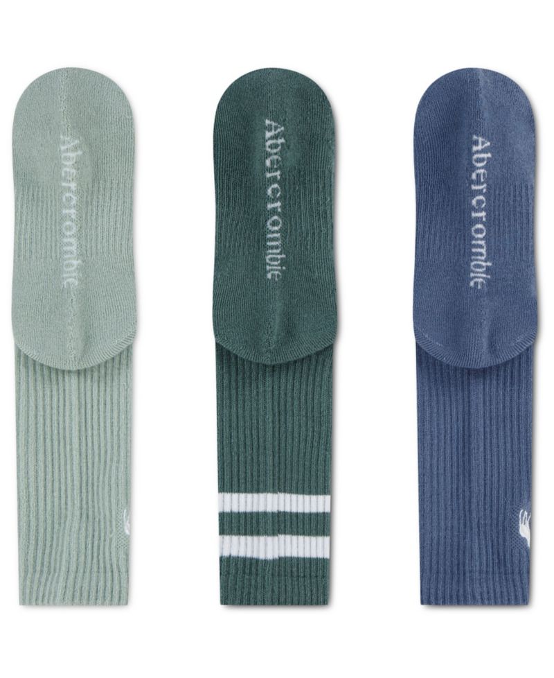 Boys' and Girls' 5-11 Core Stripe Crew Socks, 6-Pack