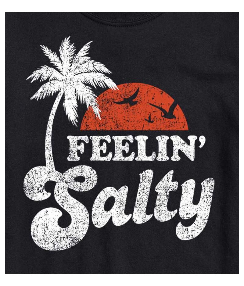 Trendy Juniors Feelin Salty Graphic Tee