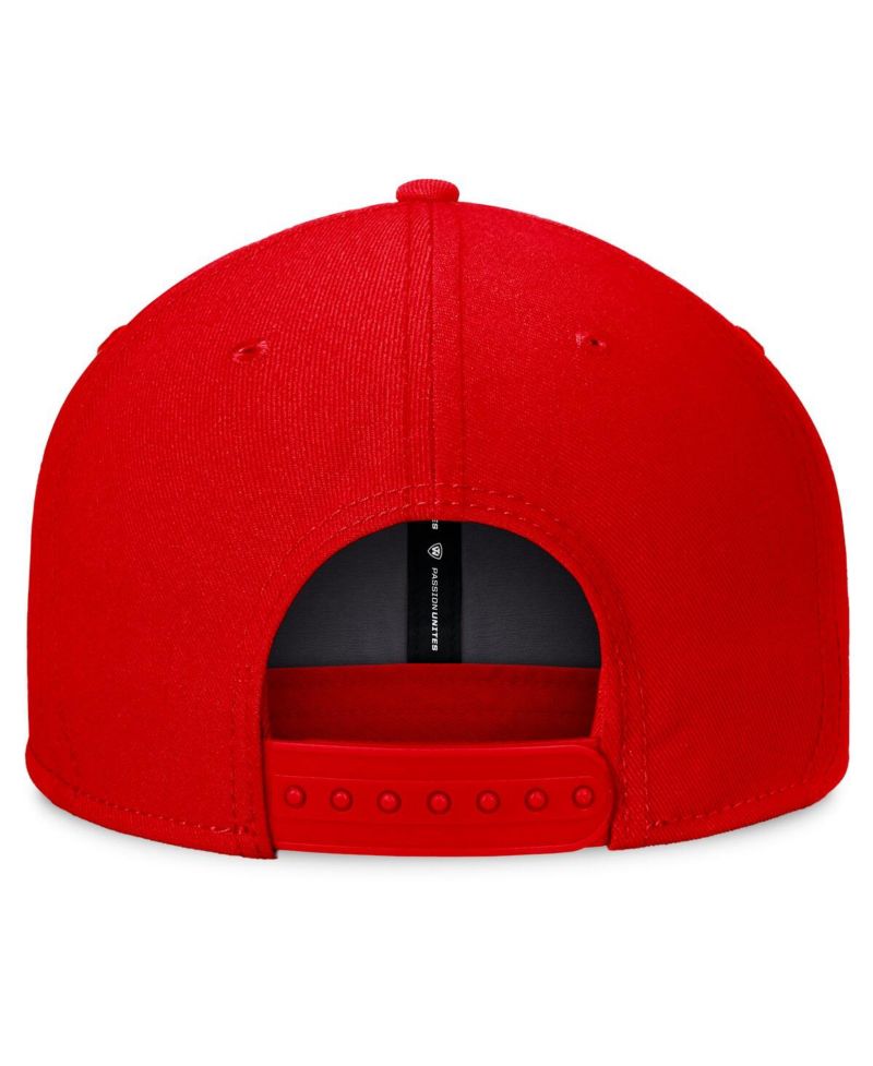 Men's Scarlet Nebraska Huskers Fundamental Snapback Hat