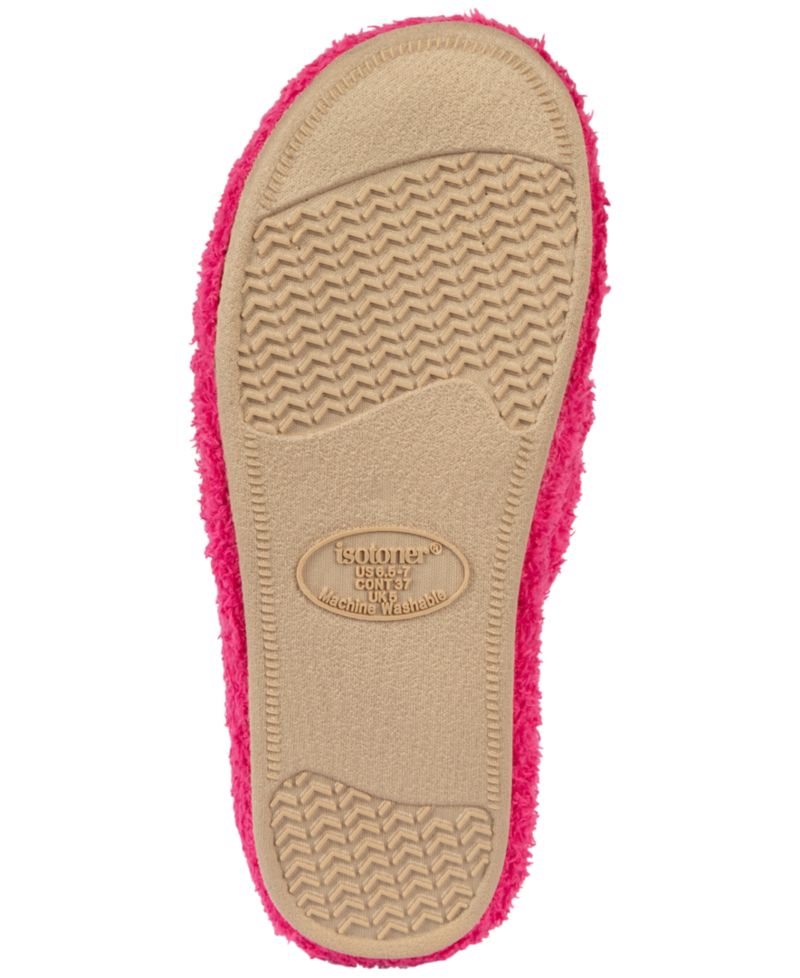Women's Cozy Plush Joey Flip Flop Slippers