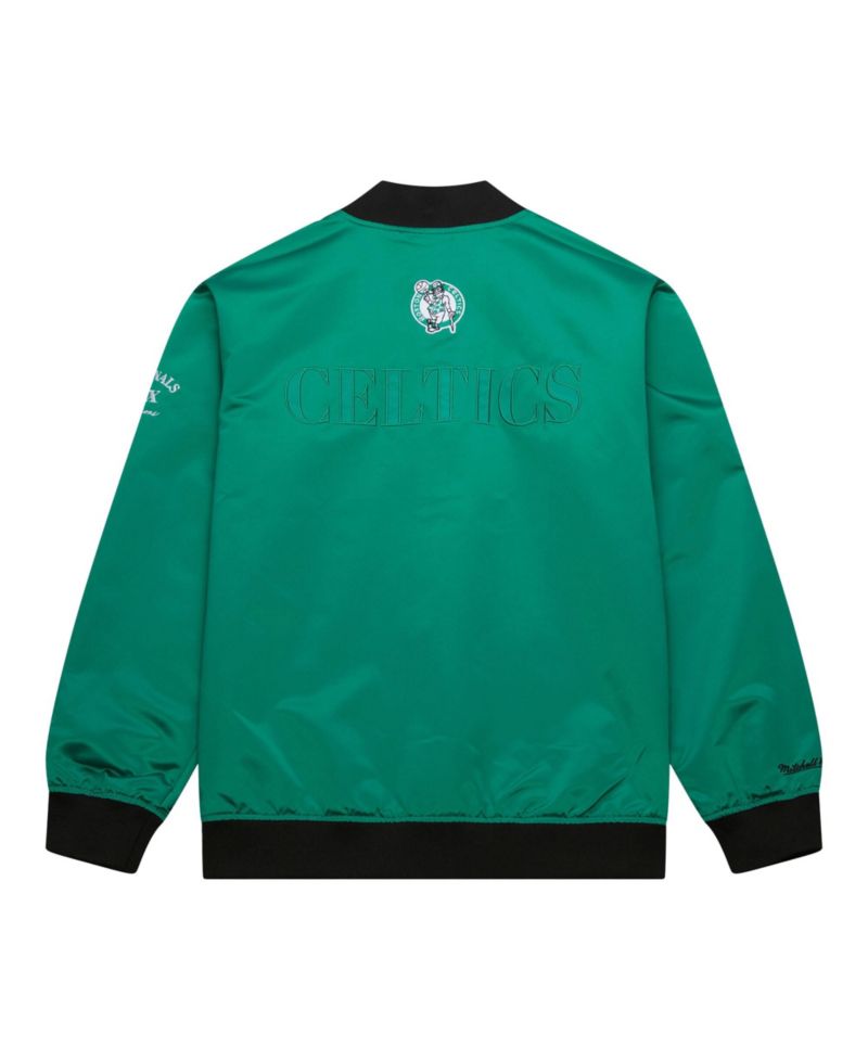 Men's Kelly Green Boston Celtics Hardwood Classics Team OG 3.0 Lightweight Satin Full-Snap Jacket