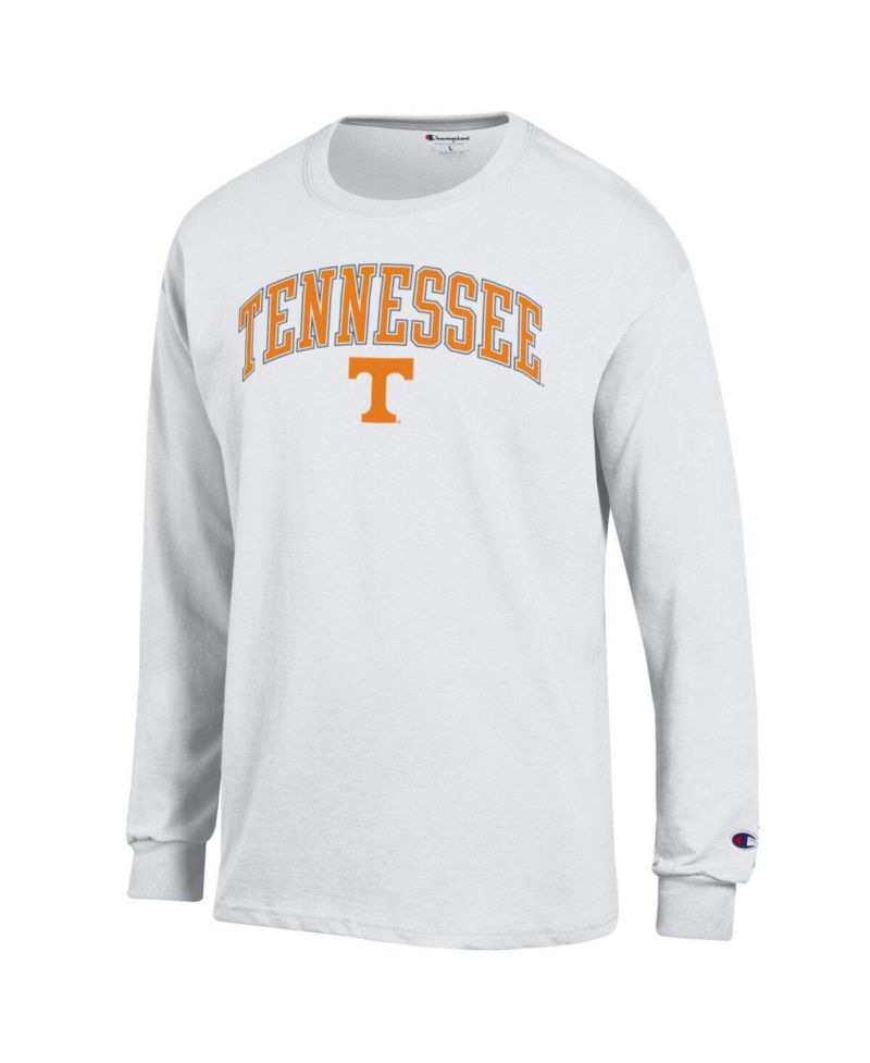 Men's Black Tennessee Volunteers Arch Over Logo Long Sleeve T-Shirt