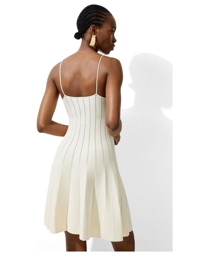 Women's Sheer Knit Mini Dress