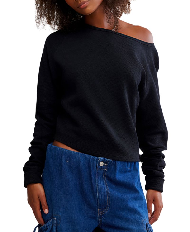 Women's Jess Asymmetric Long-Sleeve Top