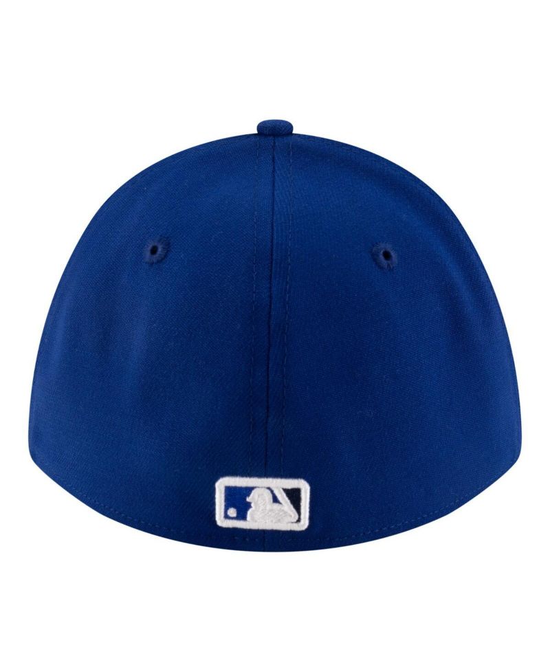 Men's White/Royal Toronto Blue Jays Player Replica 39THIRTY M-Crown Flex Hat