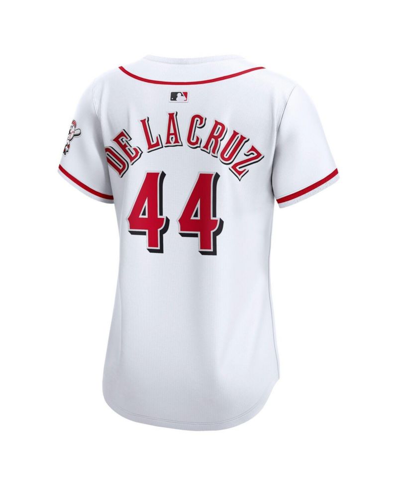 Women's Elly De La Cruz White Cincinnati Reds Home Limited Player Jersey