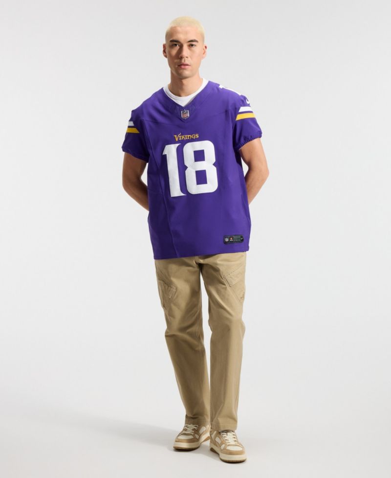 Men's Justin Jefferson Minnesota Vikings Alternate Vapor F.U.S.E. Elite Jersey