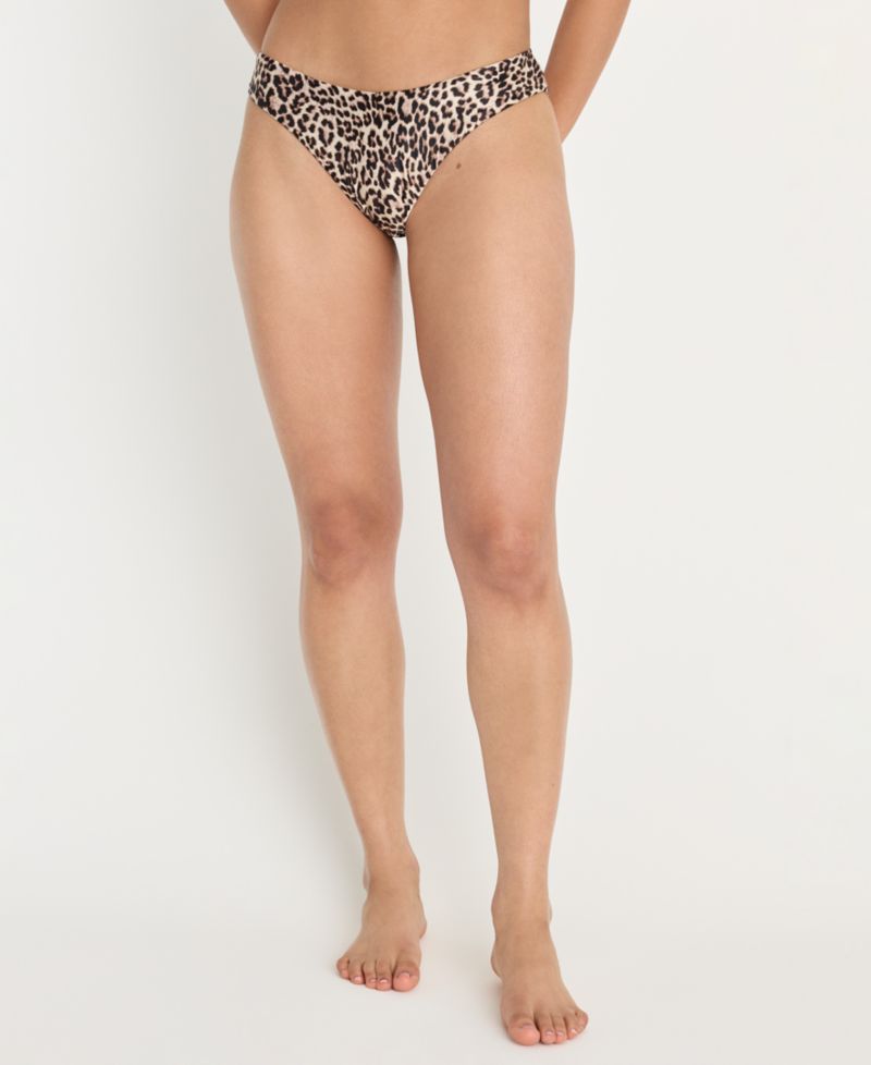 Women's Cheeky Coverage Brief Bikini Swim Bottoms