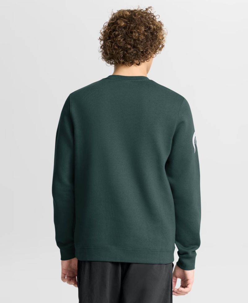 Men's Green Michigan State Spartans 2026 Sideline Club Sweatshirt