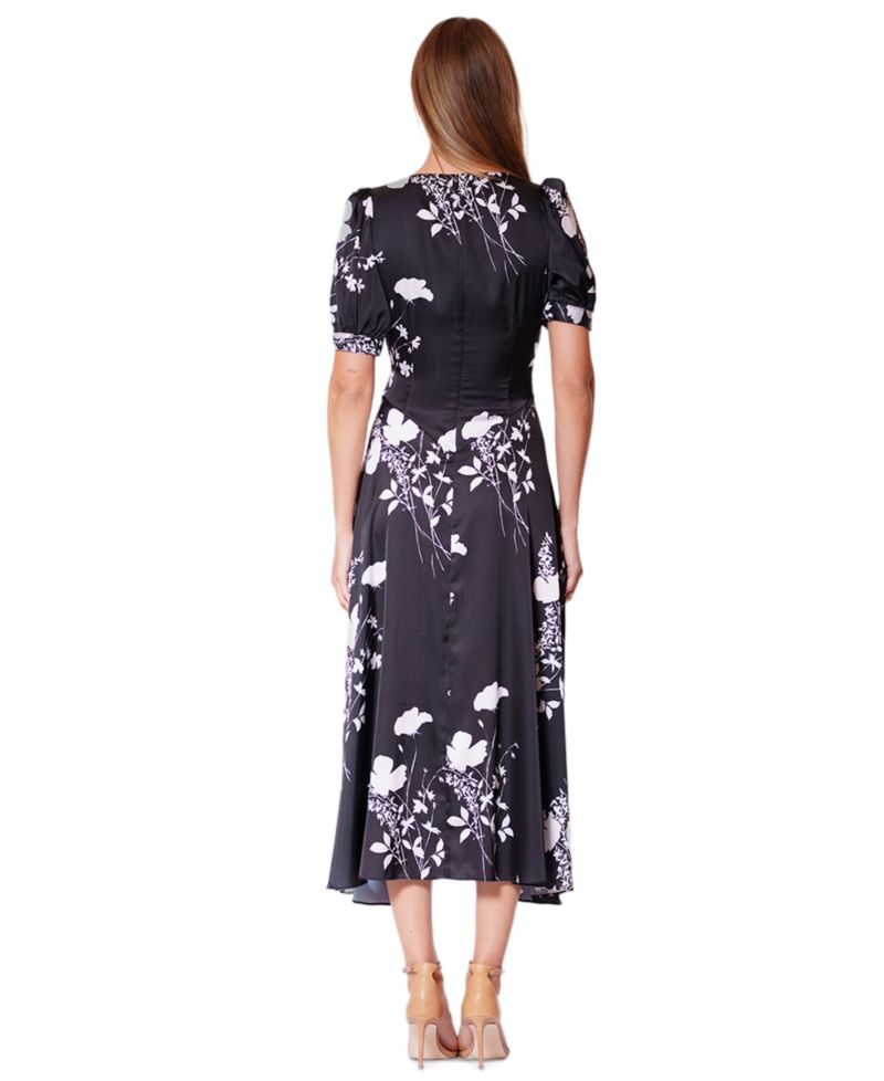 Women's Short-Sleeve Midi Dress