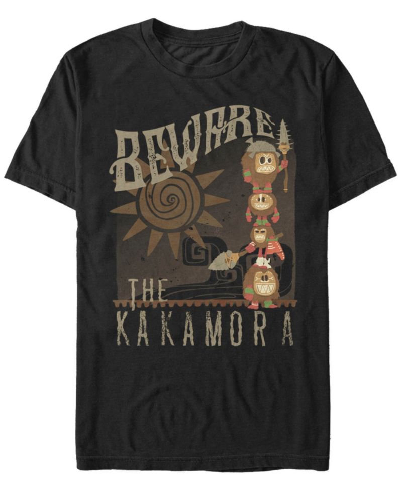 Disney Men's Moana Beware of the Kakamora, Short Sleeve T-Shirt