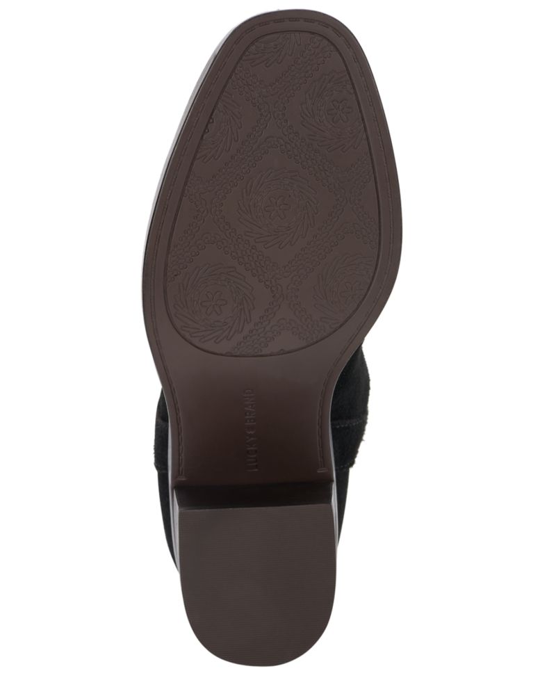 Women's Adana Tall Block Heel Boots, Regular, Wide and Extra-Wide Calf