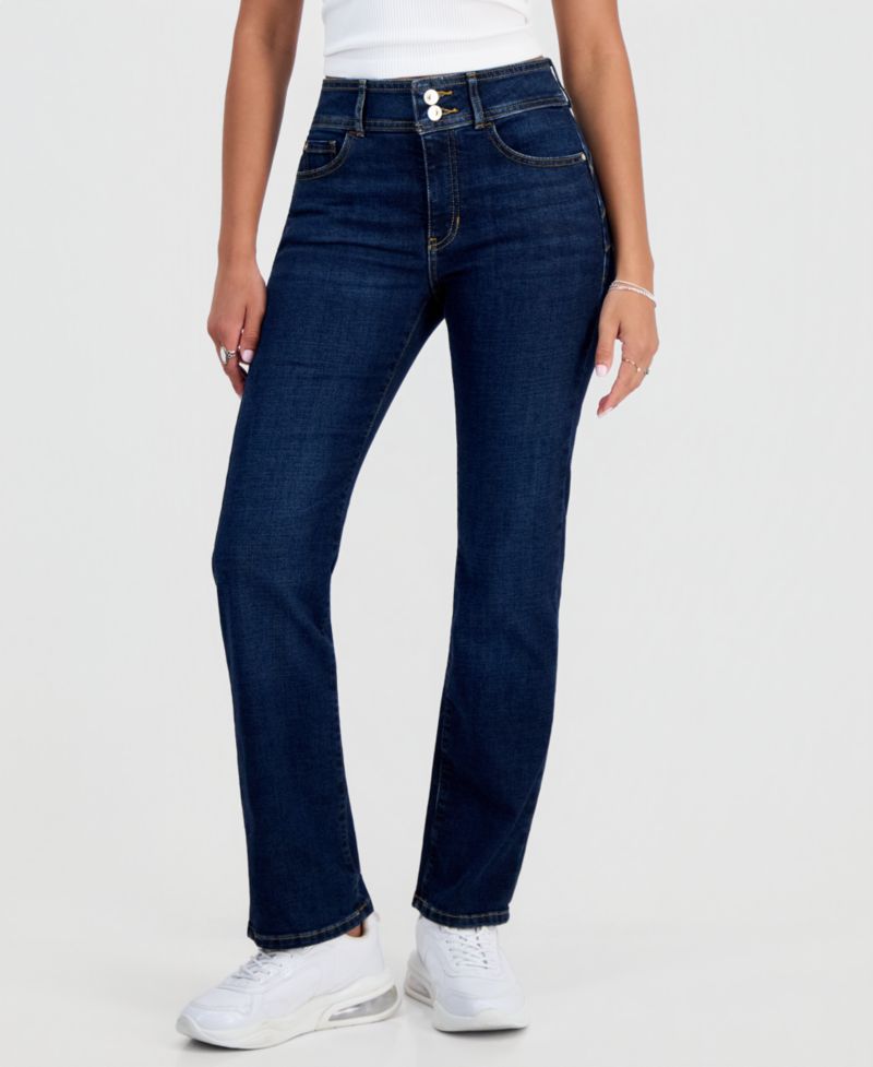 Women's Shape Up Mid-Rise Straight-Leg Jeans