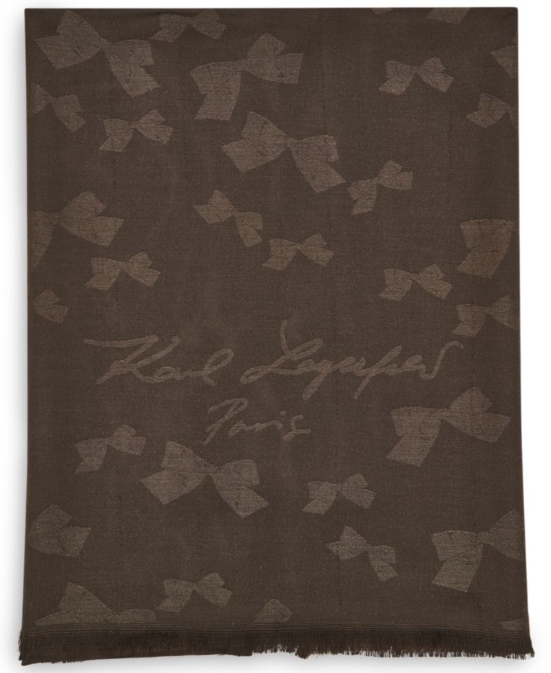 Pashmina Bow Lurex Scarf