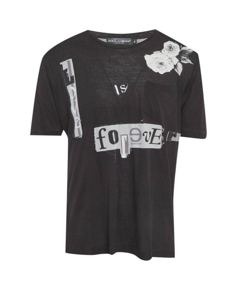 Men's Jersey Patchwork T-Shirt