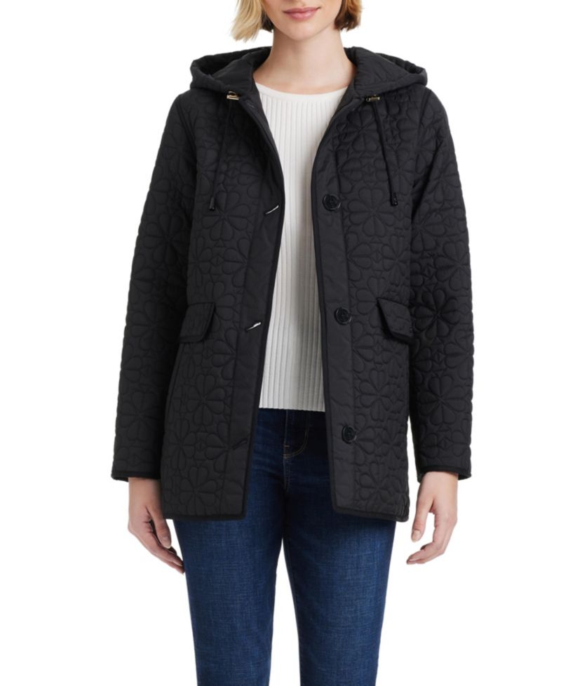 Women's Spade Flower A-Line Quilt