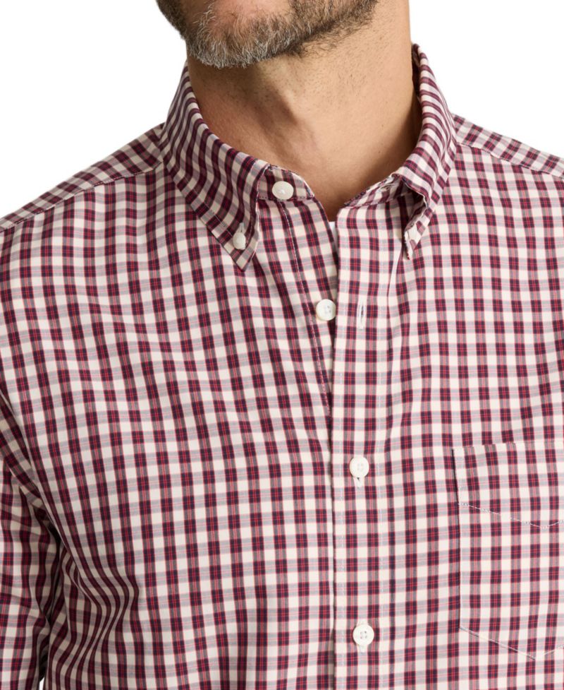 Men's Regular Fit Wrinkle-Free Marchand Button Up Shirt