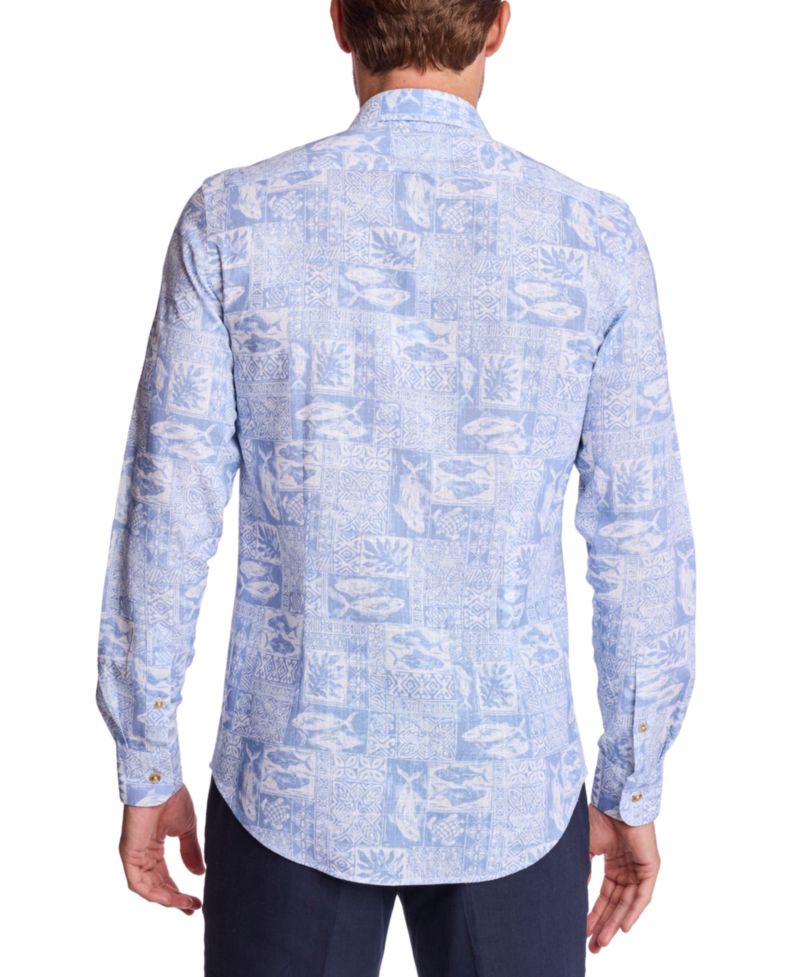 Men's Parker Pointed Collar Slim-Fit Shirt