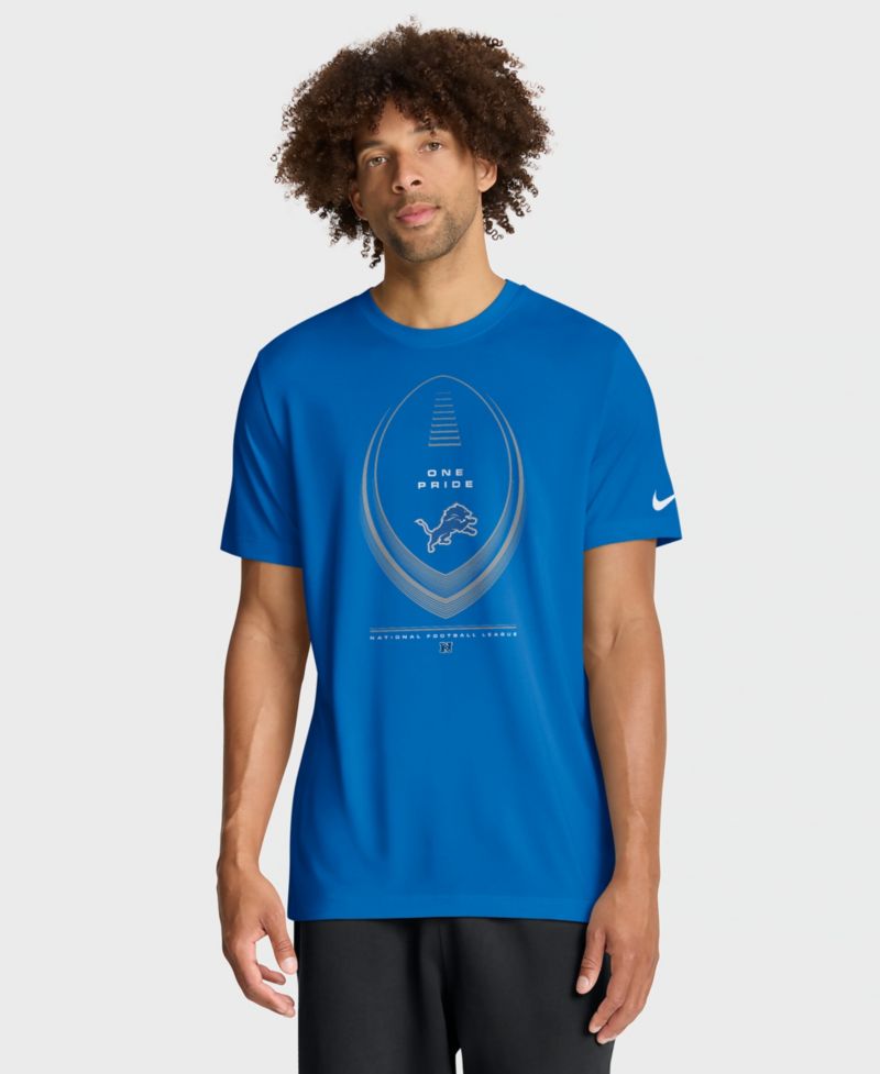 Men's Blue Detroit Lions Legend Icon Dri-FIT T-Shirt