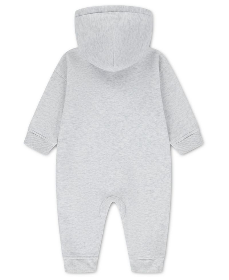 Baby Boys' Essential Fleece Hooded Coverall