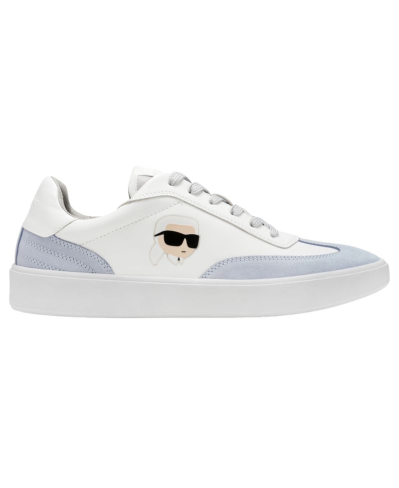 Men's Side Logo Lace-Up Sneakers