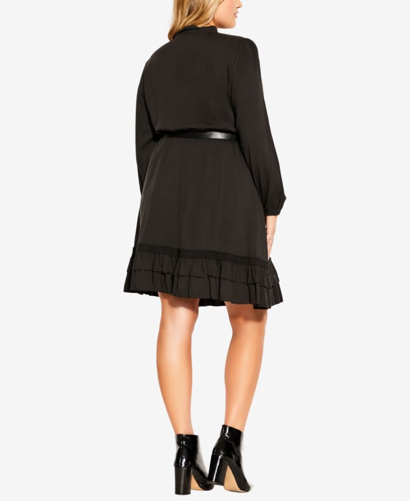 Plus Size Precious Tie Dress
