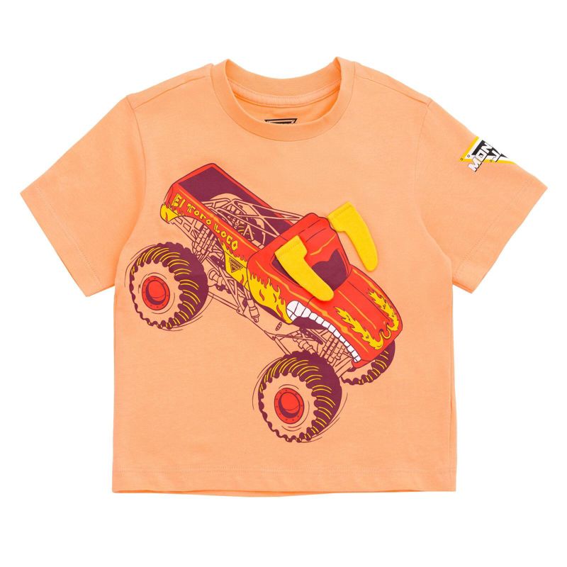 Little Boys 3D Novelty Short Sleeve T-Shirt