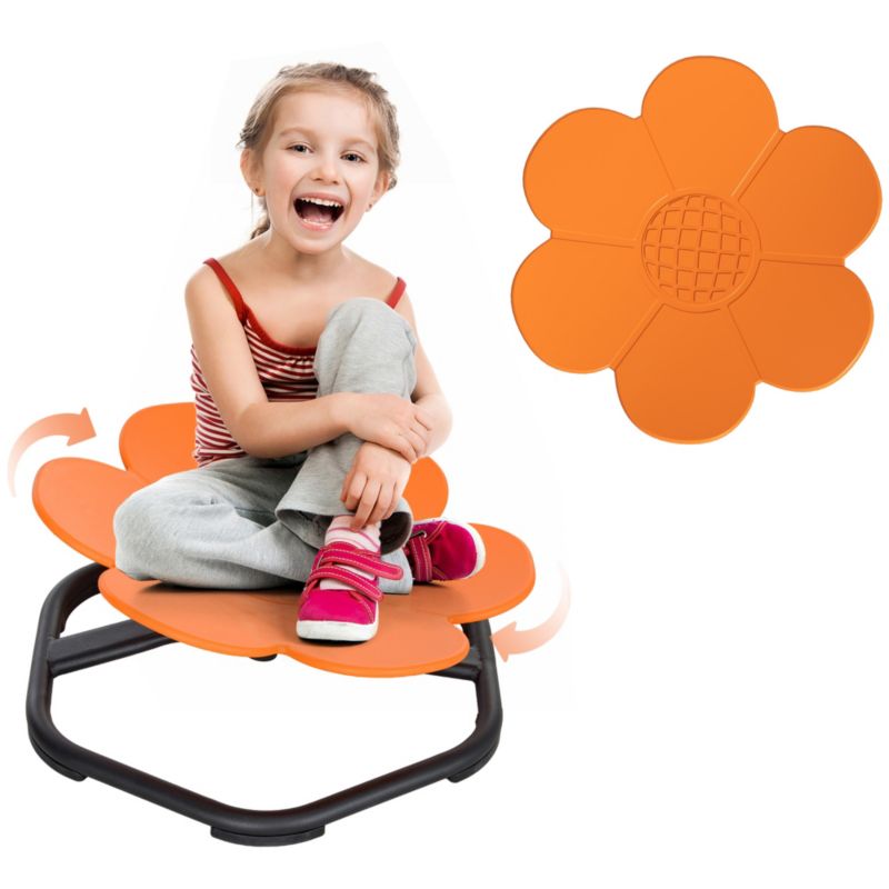 Sensory Spinning Chair, Flower Shaped Kids Swivel Chair for Autism