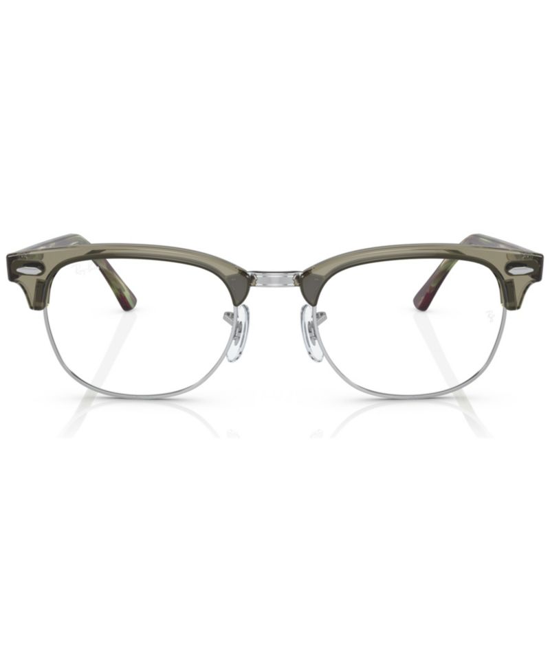 Unisex Square Plastic RB5154 Clubmaster Eyeglasses