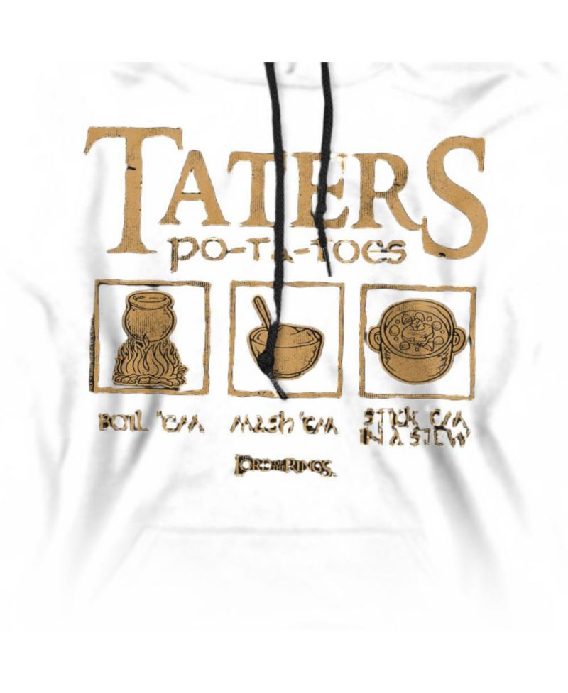 Men's Taters Graphic Pullover Hoodie