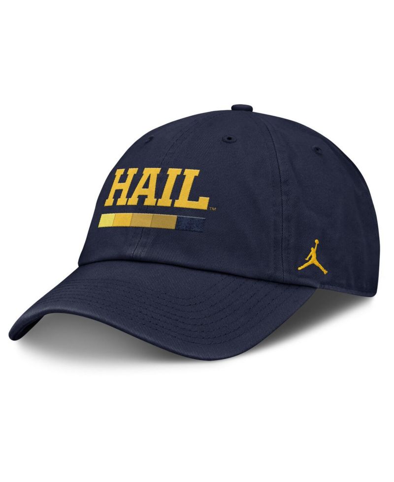 Men's Navy Michigan Wolverines Club Campus Adjustable Hat